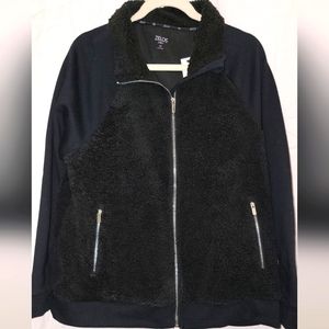 🖤🎁🧥NWT Women's Black Coat Size: 1X🎄🎁🧥